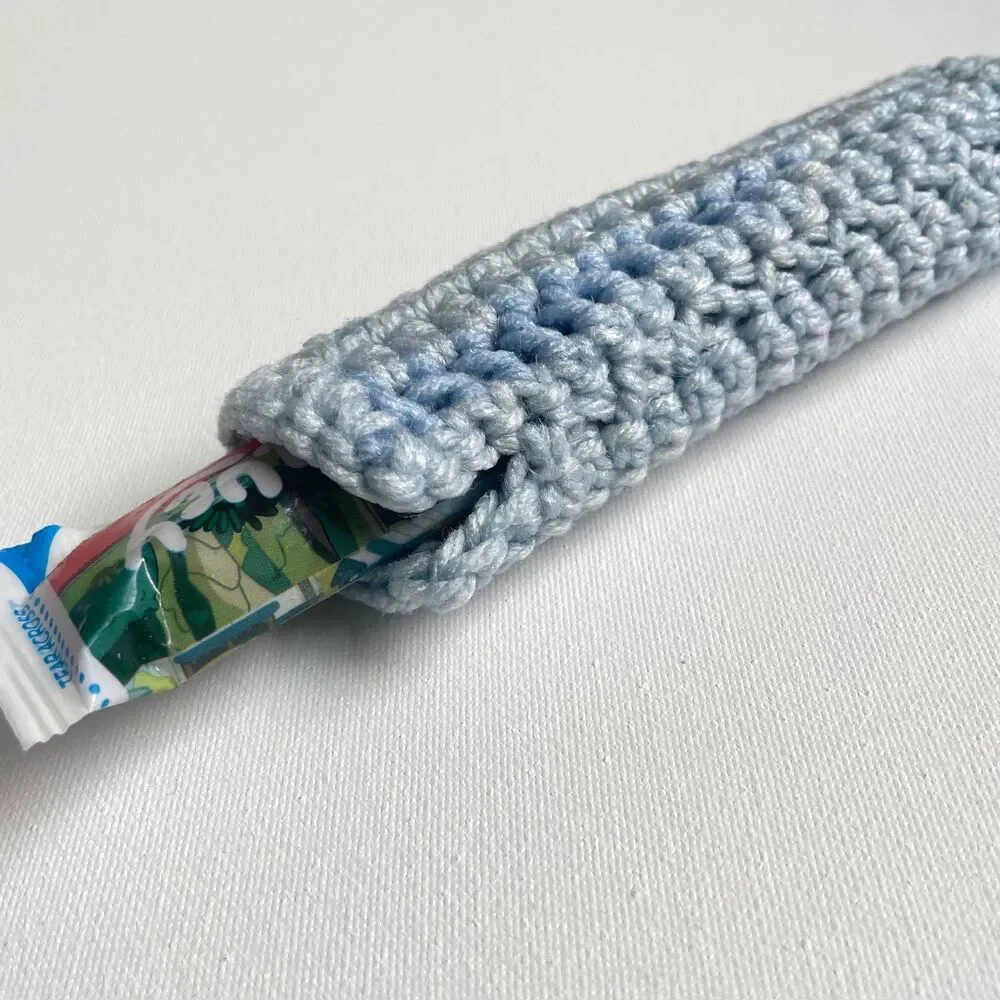 🍦 Handmade Crochet Ice Pop Sleeves – No More Cold Hands! (Multiple Colors)